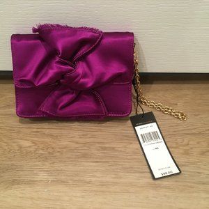 Dark Orchid BCBG Max Azria clutch/wristlet NWT